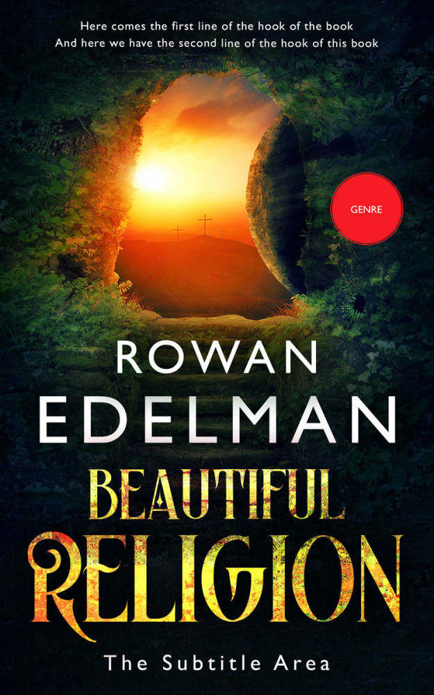 Front view of Di Serria #12585 - Premade Religion & Spirituality Book Cover