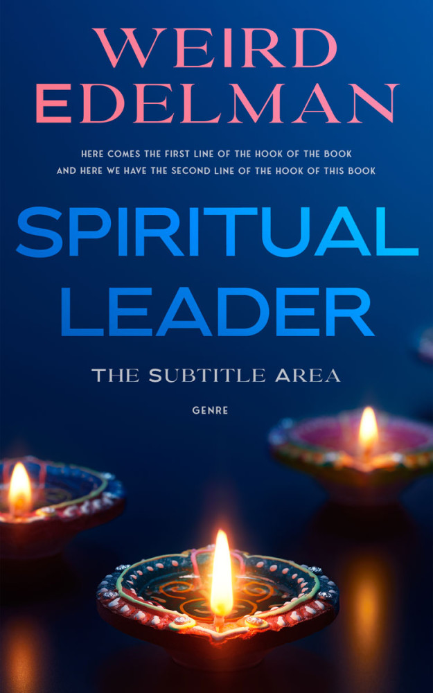 Front view of Madison #12591 - Premade Religion & Spirituality Book Cover