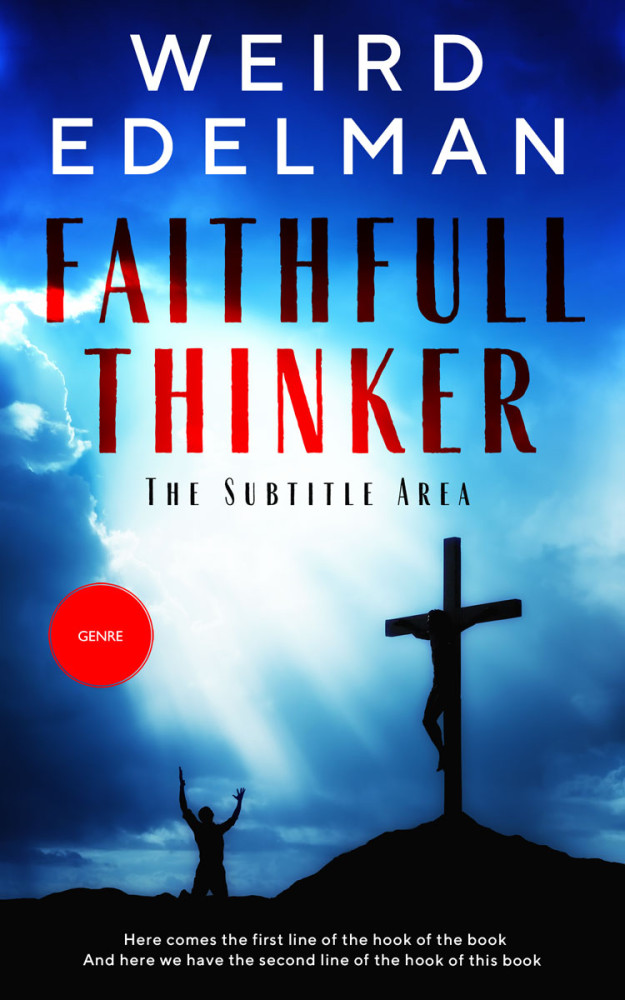 Front view of Lola #12603 - Premade Religion & Spirituality Book Cover