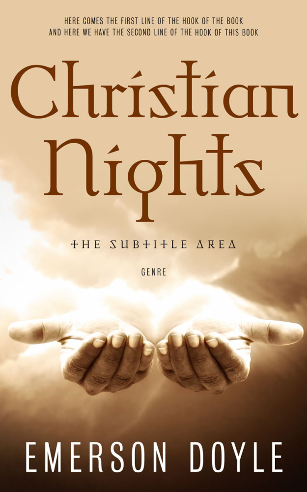 Front view of Brandy #12632 - Premade Religion & Spirituality Book Cover