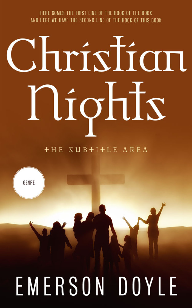 Front view of Copper Canyon #12634 - Premade Religion & Spirituality Book Cover