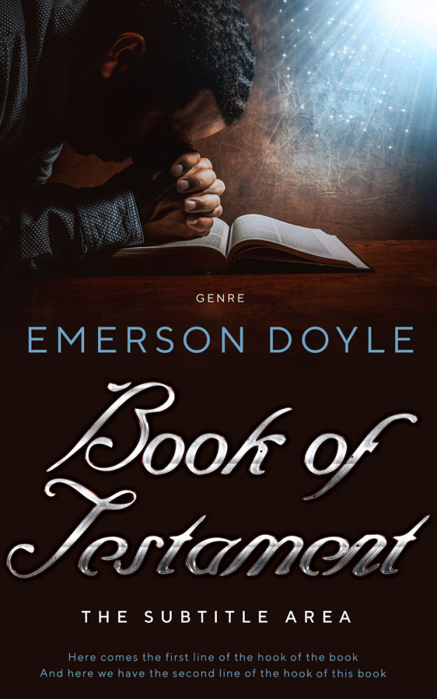 Front view of Night Rider #12648 - Premade Health & Mind & Body Book Cover