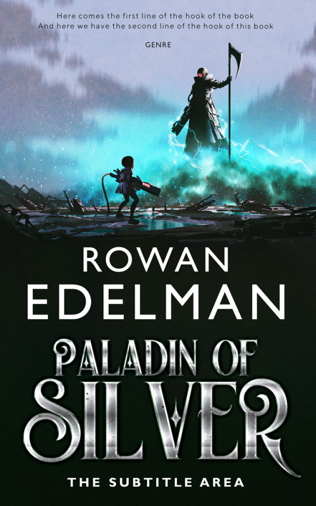 Front view of Casper #12671 - Premade Science Fiction Book Cover