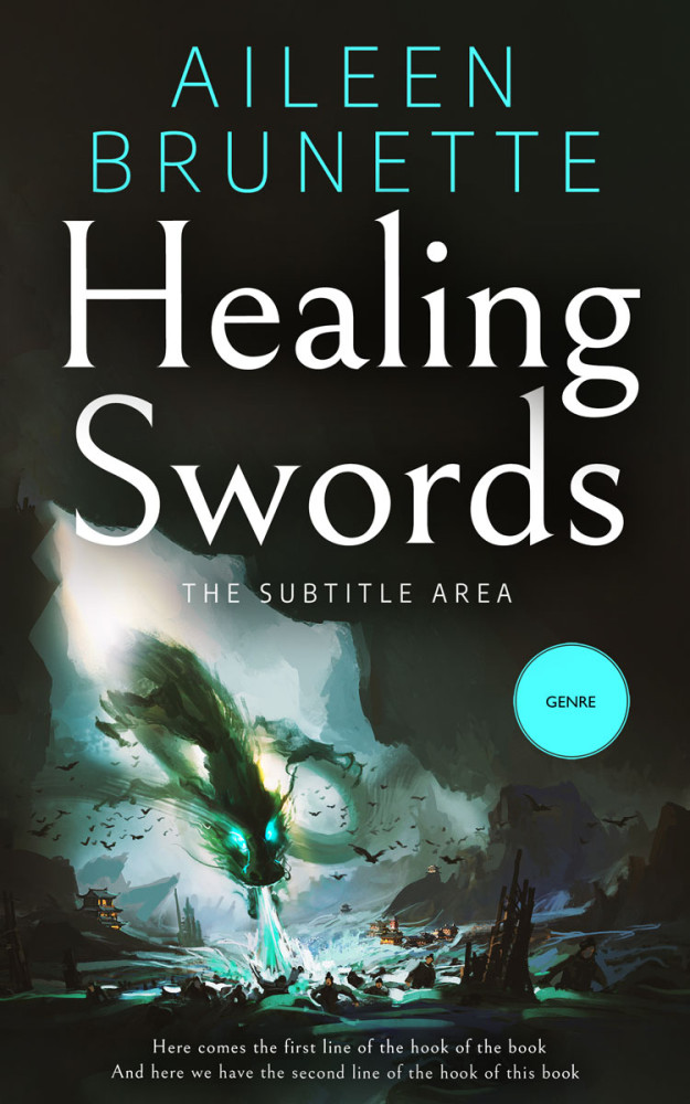 Front view of Log Cabin #12673 - Premade Fantasy Book Cover