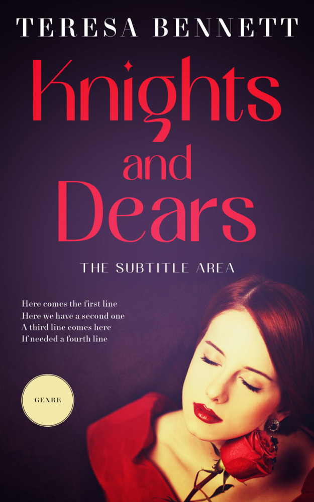 Front view of Bleached Cedar #12825 - Premade Romance Book Cover