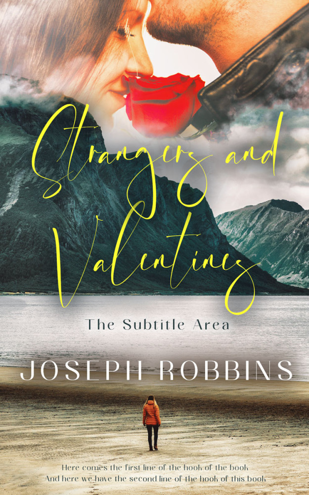 Front view of Heathered Gray #12829 - Premade Romance Book Cover | BookCoverZone