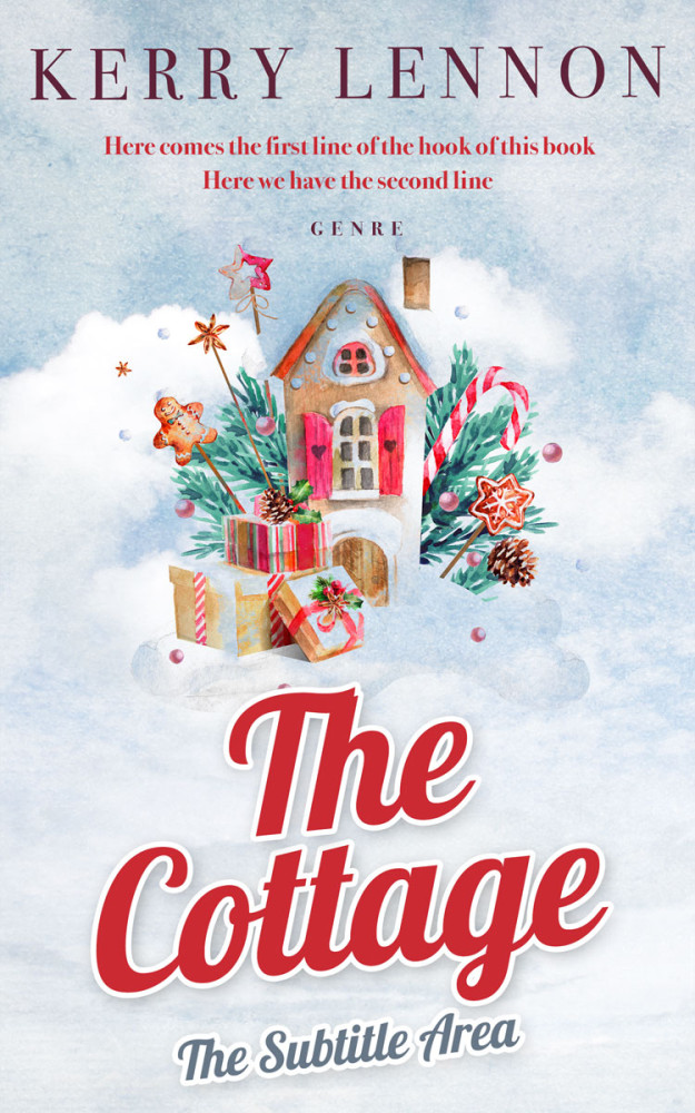 Front view of Geyser #12846 - Premade Literary Fiction Book Cover