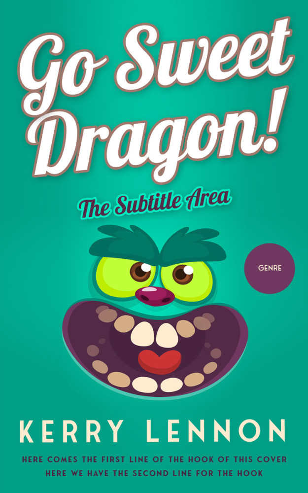 Front view of Niagara #12851 - Premade Science Fiction Book Cover