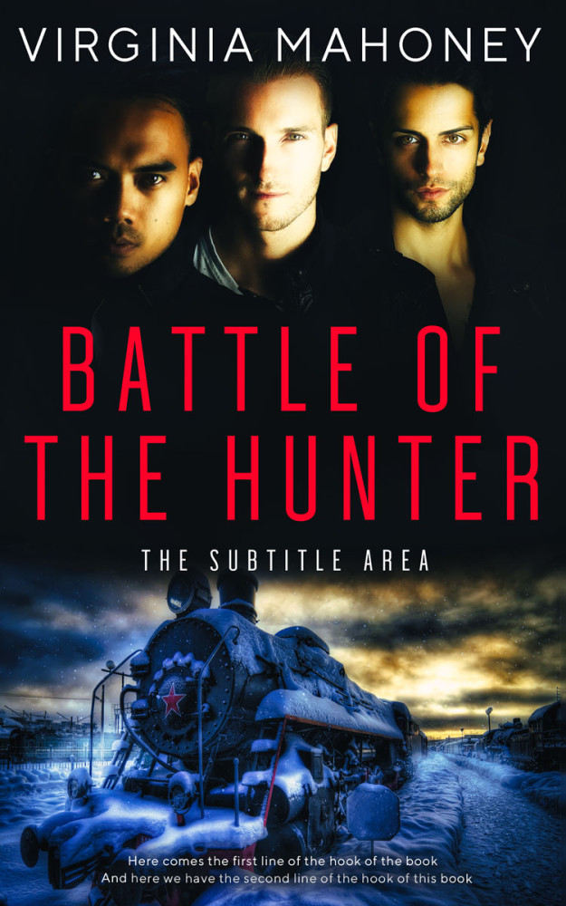 Front view of Burning Sand #12867 - Premade Fantasy Book Cover