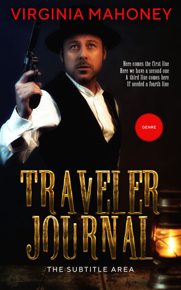 Front view of Whiskey #12911 - Premade Historical Book Cover