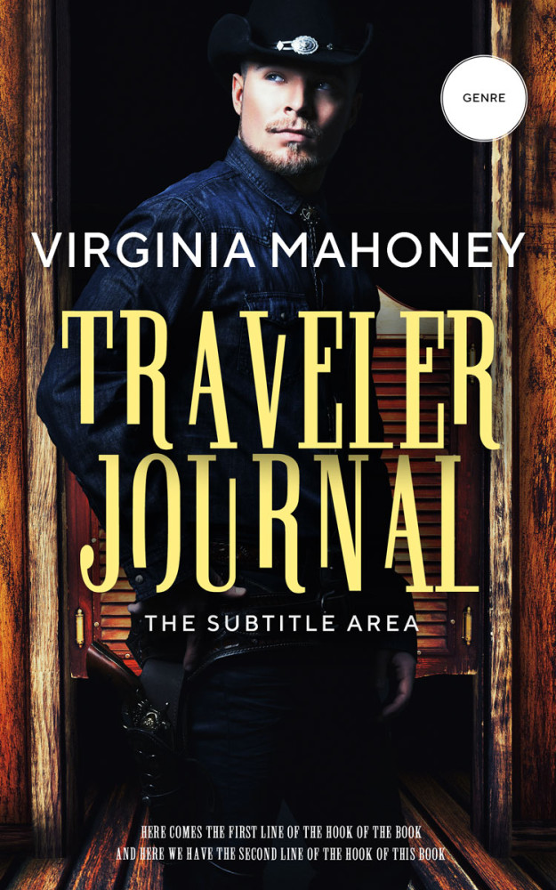 Front view of Tacha #12912 - Premade Historical Book Cover