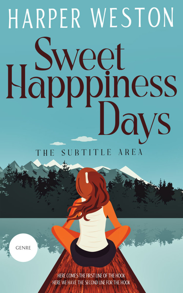 Front view of Neptune #12967 - Premade Literary Fiction Book Cover