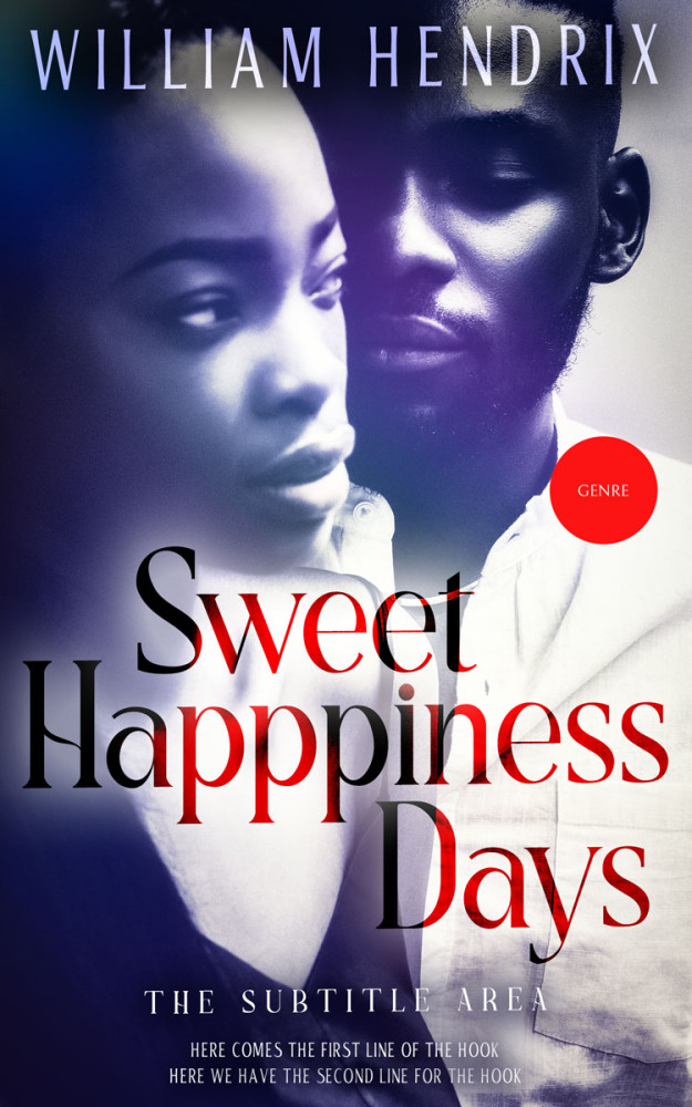 Front view of Dust Storm #13004 - Premade Romance Book Cover