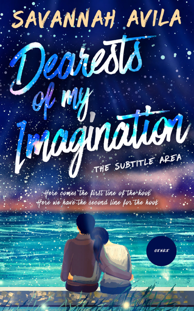 Front view of Bunting #13017 - Premade Romance Book Cover