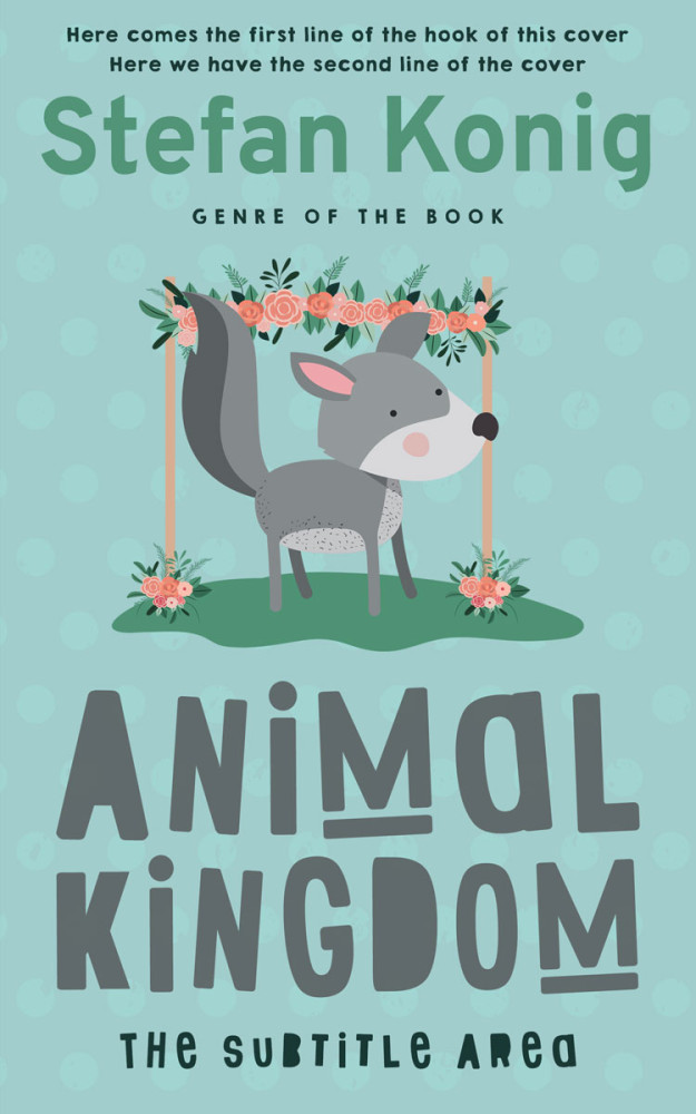 Front view of Shadow Green #13110 - Premade Family & Parenting Book Cover