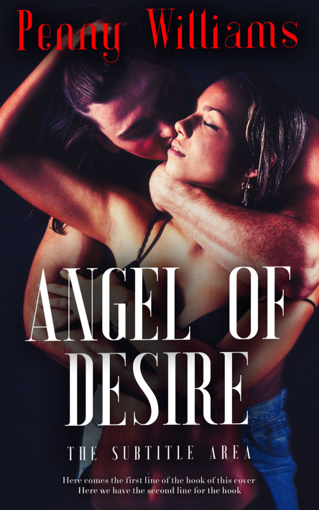 Front view of Contessa #13133 - Premade Erotica Book Cover