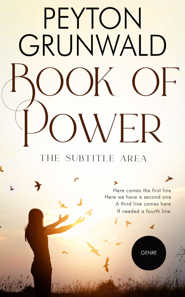 Front view of Quarter Spanish White #13171 - Premade Religion & Spirituality Book Cover