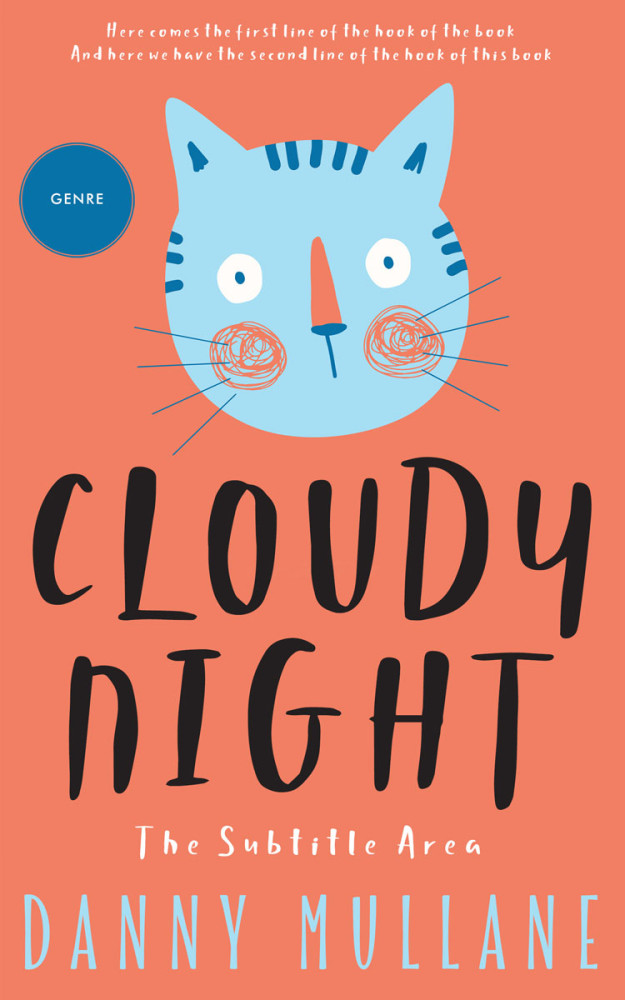 Front view of Burnt Sienna #13230 - Premade Abstract Book Cover