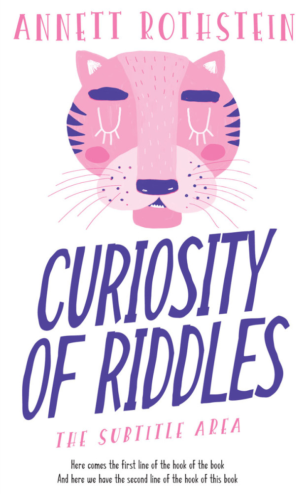 Front view of Azalea #13254 - Premade Abstract Book Cover