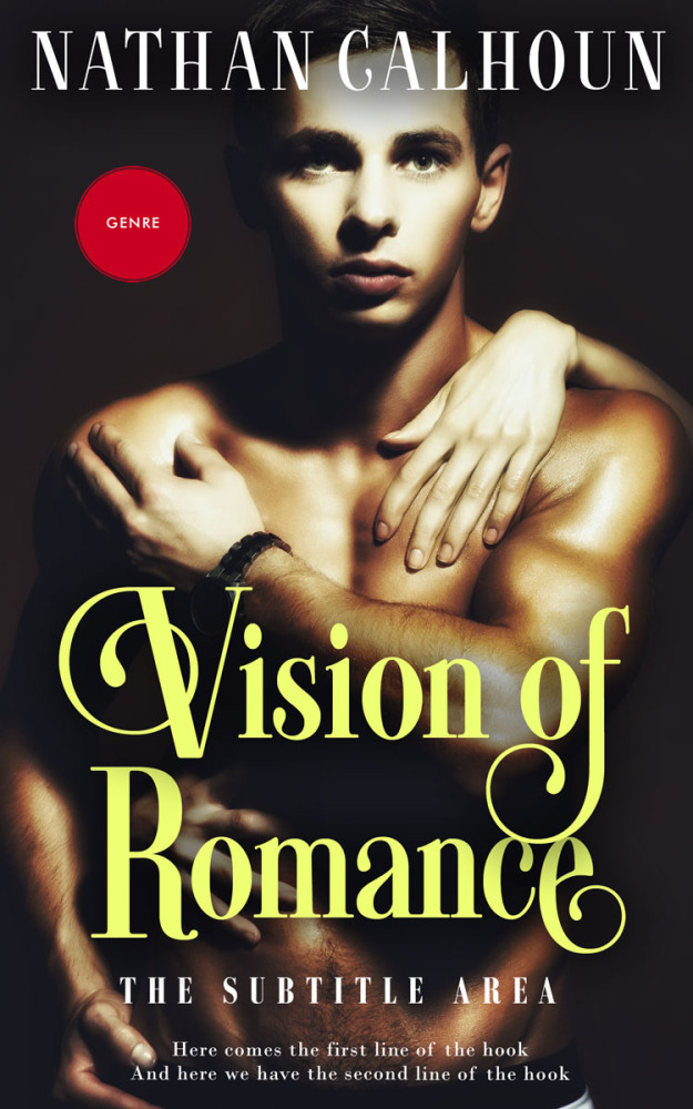 Front view of Straw #13310 - Premade Erotica Book Cover