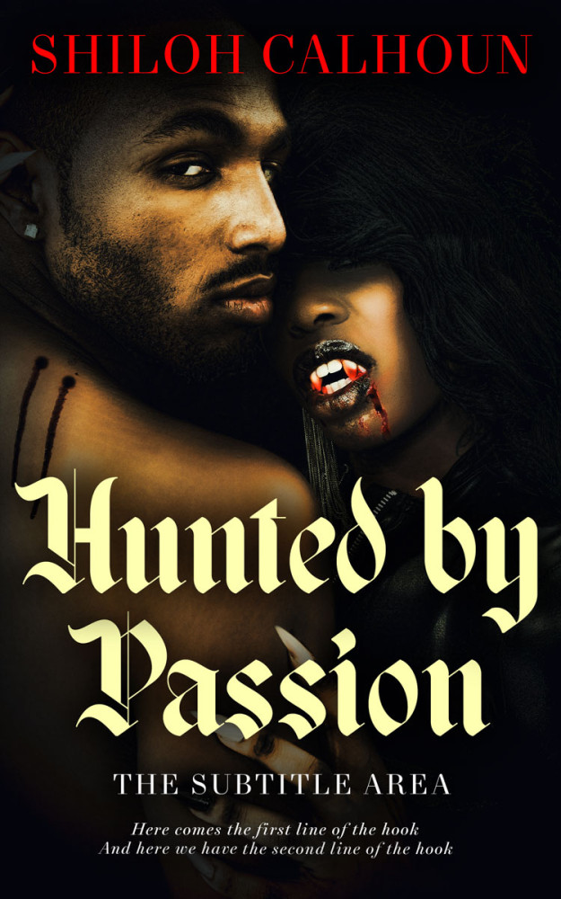 Front view of Calico #13346 - Premade Erotica Book Cover