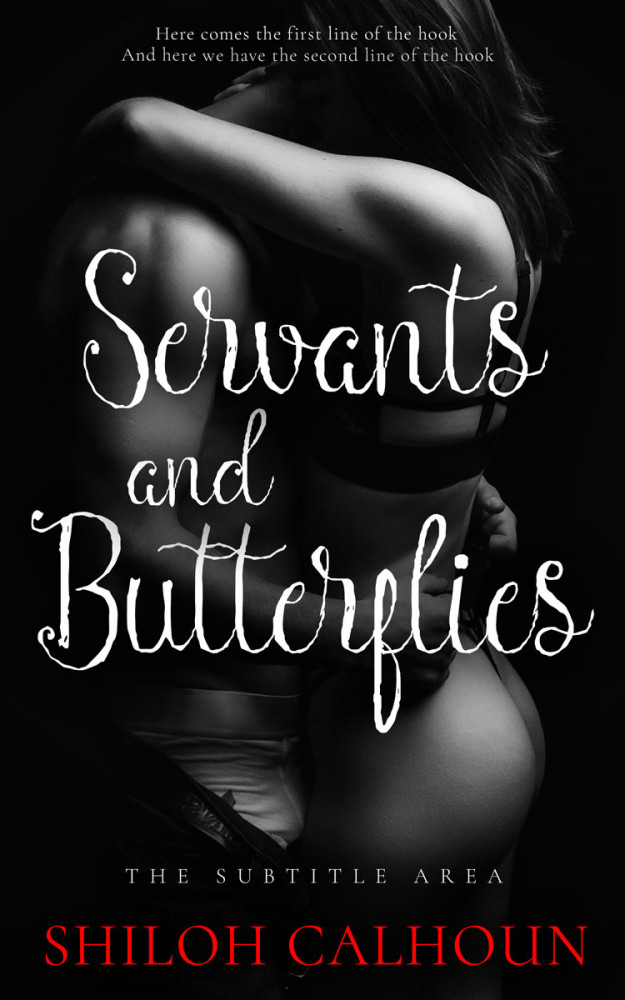 Front view of Cod Gray #13348 - Premade Erotica Book Cover