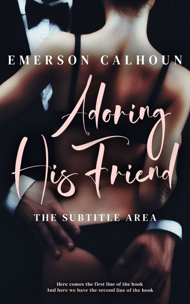 Front view of Silver Rust #13377 - Premade Erotica Book Cover