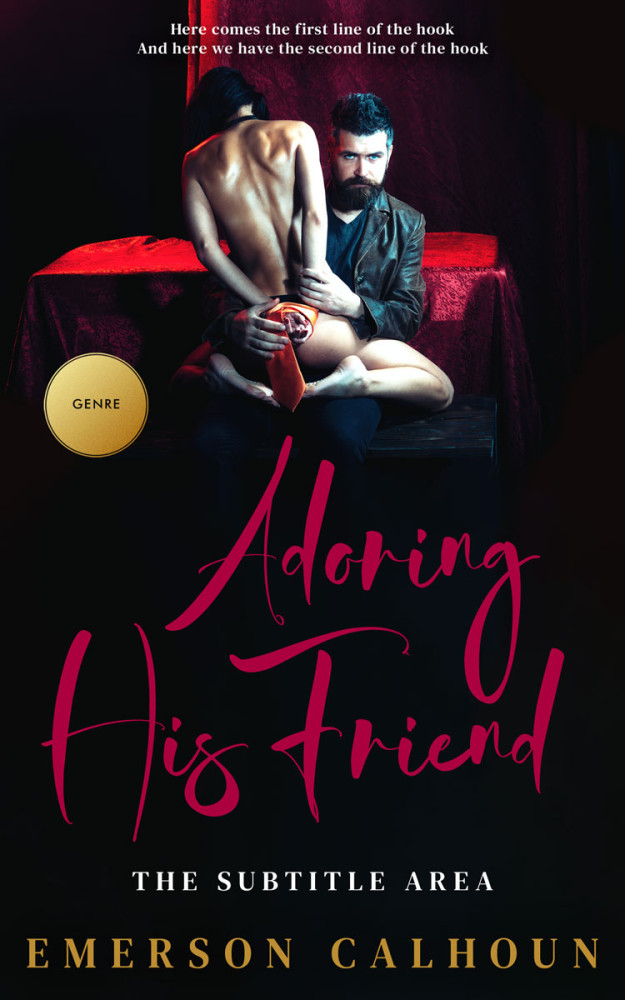 Front view of Woodsmoke #13380 - Premade Erotica Book Cover