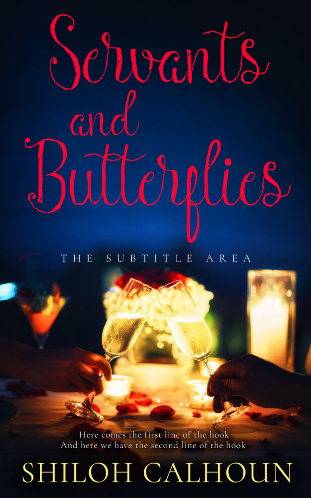 Front view of Apricot #13408 - Premade Romance Book Cover