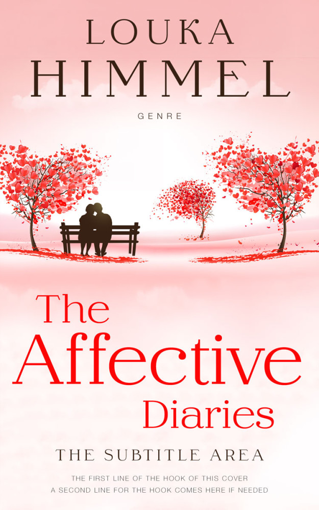 Front view of Cherub #13418 - Premade Romance Book Cover