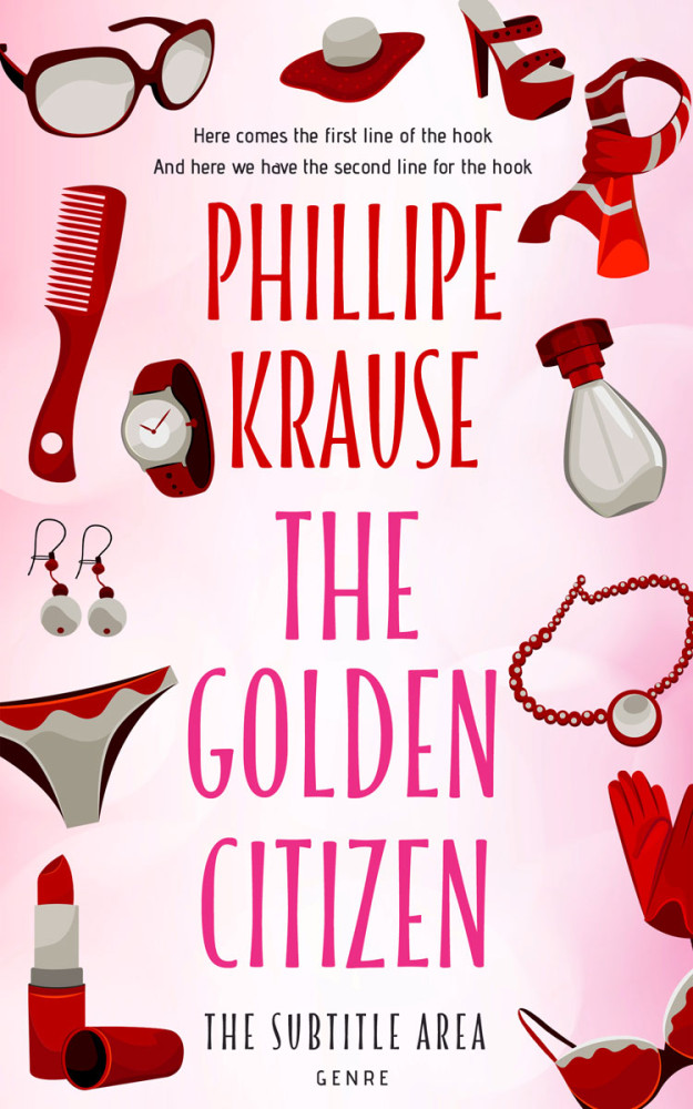 Front view of Amour #13437 - Premade Abstract Book Cover