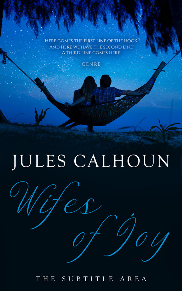 Front view of Black Pearl #13461 - Premade Romance Book Cover