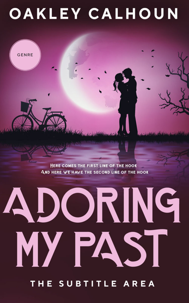 Front view of Careys Pink #13479 - Premade Romance Book Cover