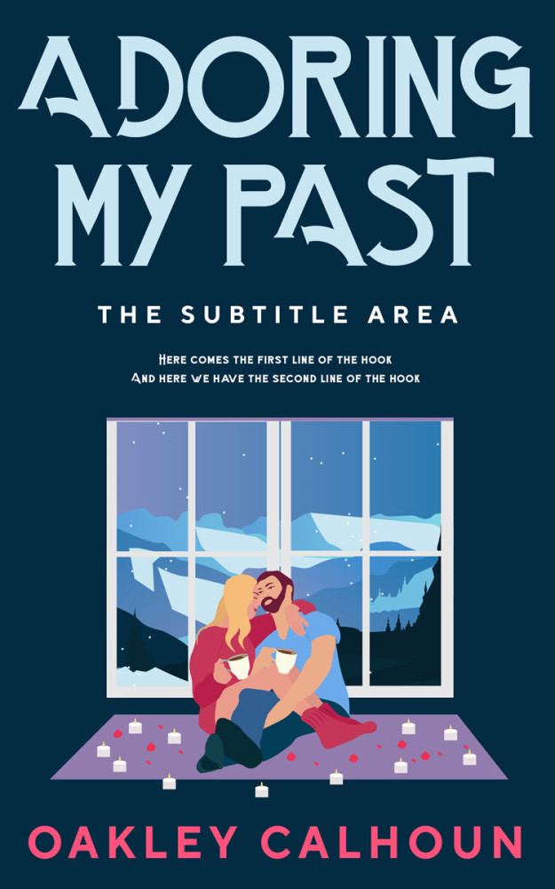 Front view of Chatelle #13482 - Premade Romance Book Cover