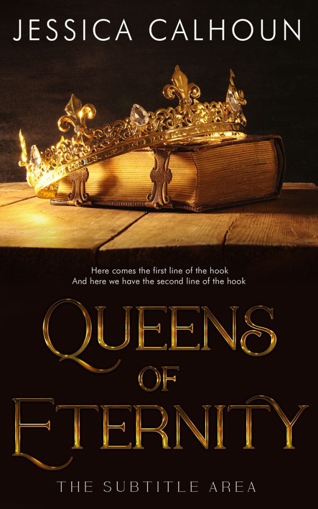 Front view of Tussock #13503 - Premade Fantasy Book Cover