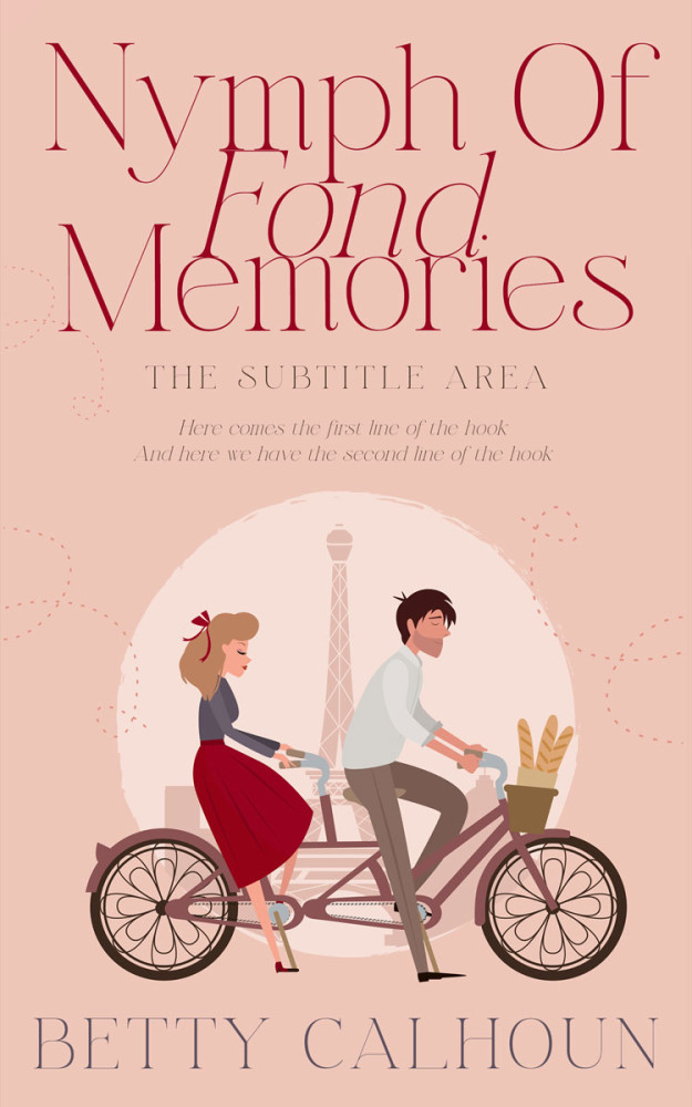 Front view of Just Right #13525 - Premade Romance Book Cover