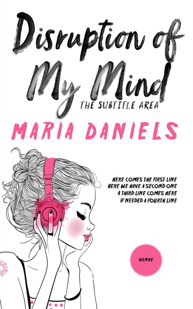 Front view of Turkish Rose #13547 - Premade Chick Lit Book Cover