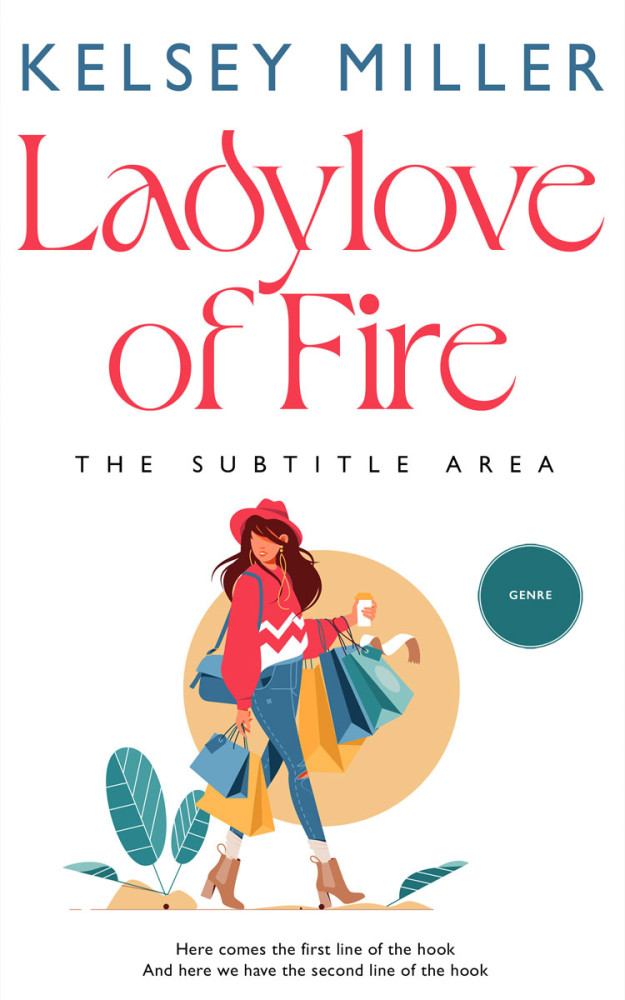 Front view of Just Right #13564 - Premade Teen & Young Adult Book Cover