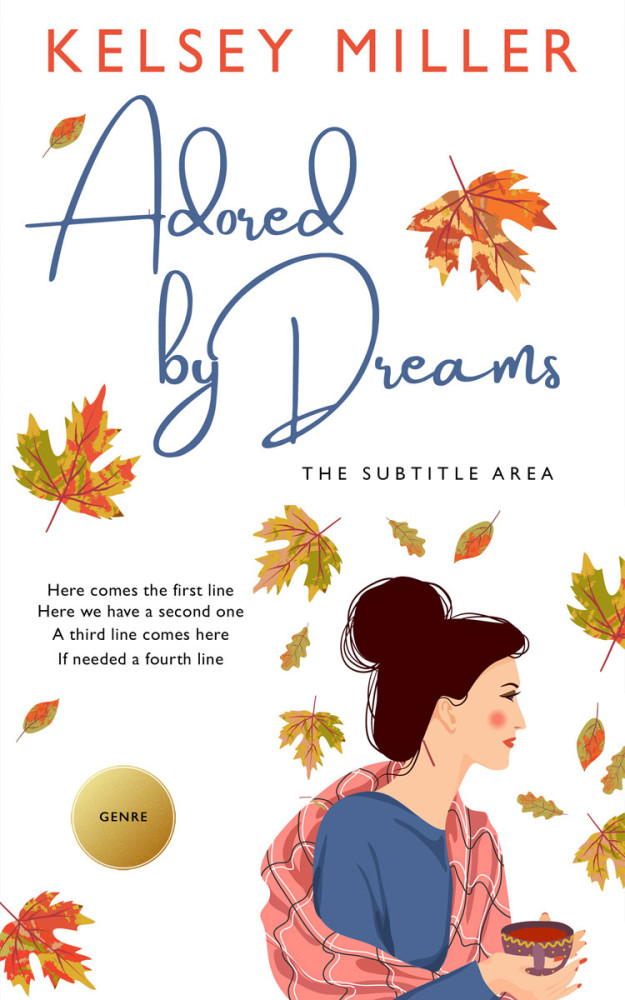 Front view of Gun Powder #13579 - Premade Chick Lit Book Cover