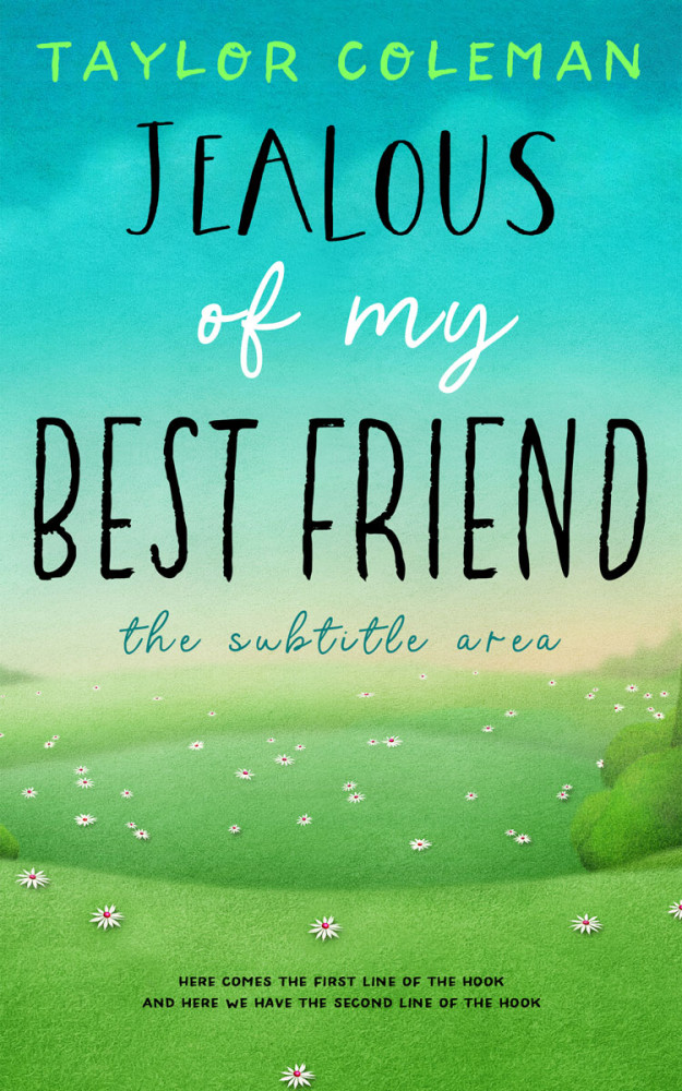 Front view of Puerto Rico #13612 - Premade Abstract Book Cover