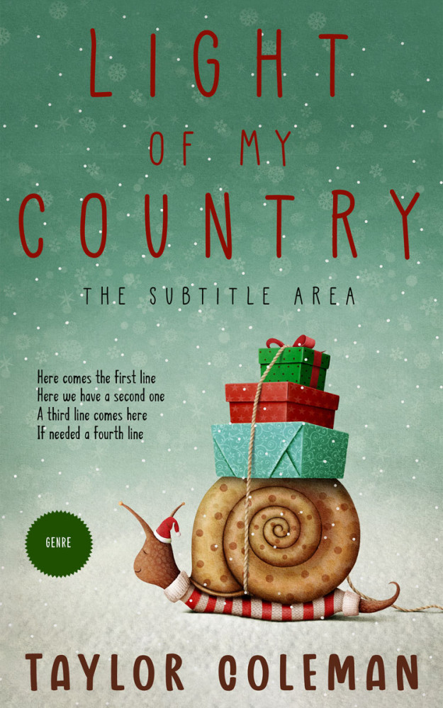 Front view of Oxley #13633 - Premade Fantasy Book Cover | BookCoverZone