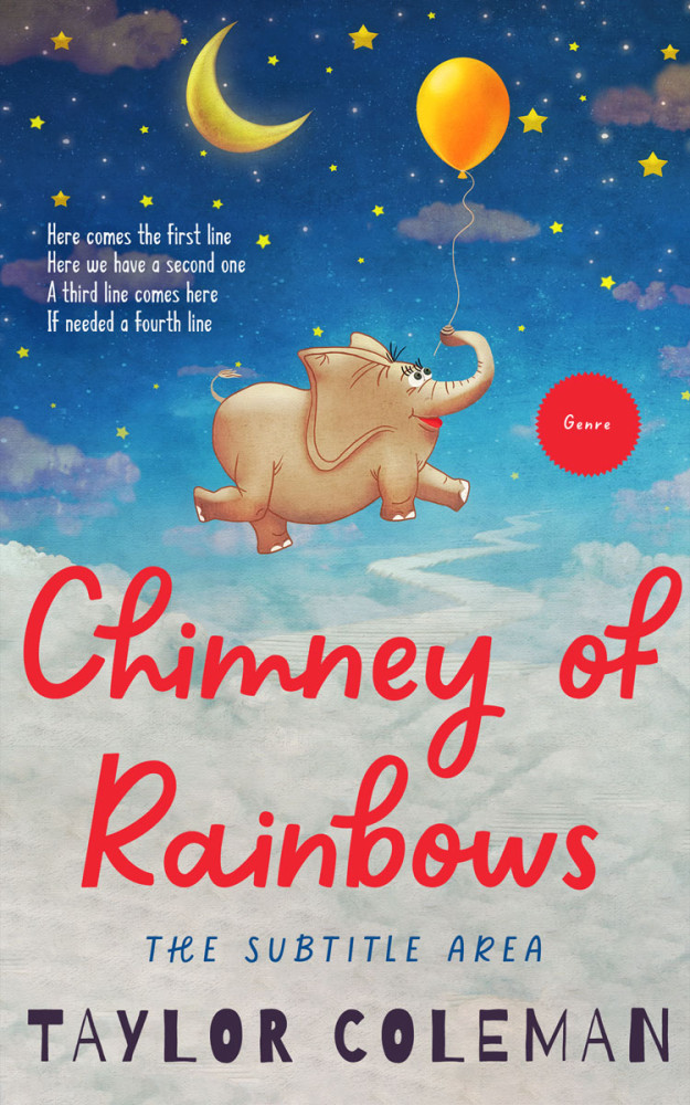 Front view of St Tropaz #13639 - Premade Surreal Book Cover