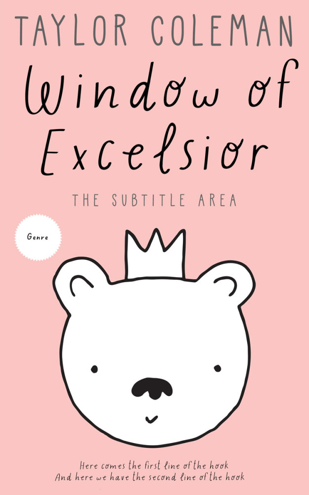 Front view of Apricot Peach #13651 - Premade Abstract Book Cover