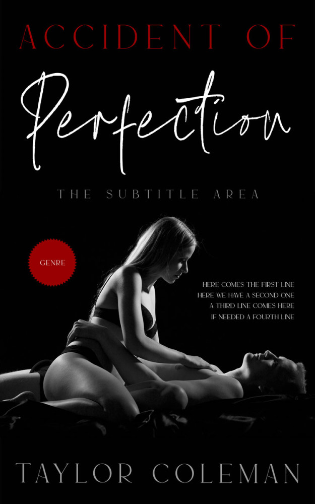 Front view of Cod Gray #13654 - Premade Erotica Book Cover