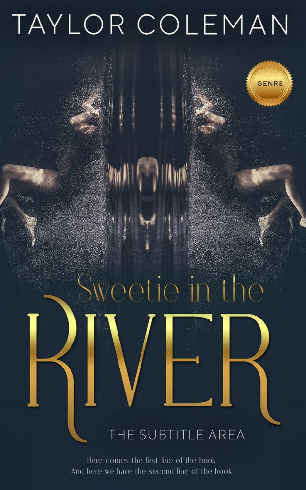 Front view of Ebony Clay #13666 - Premade Erotica Book Cover