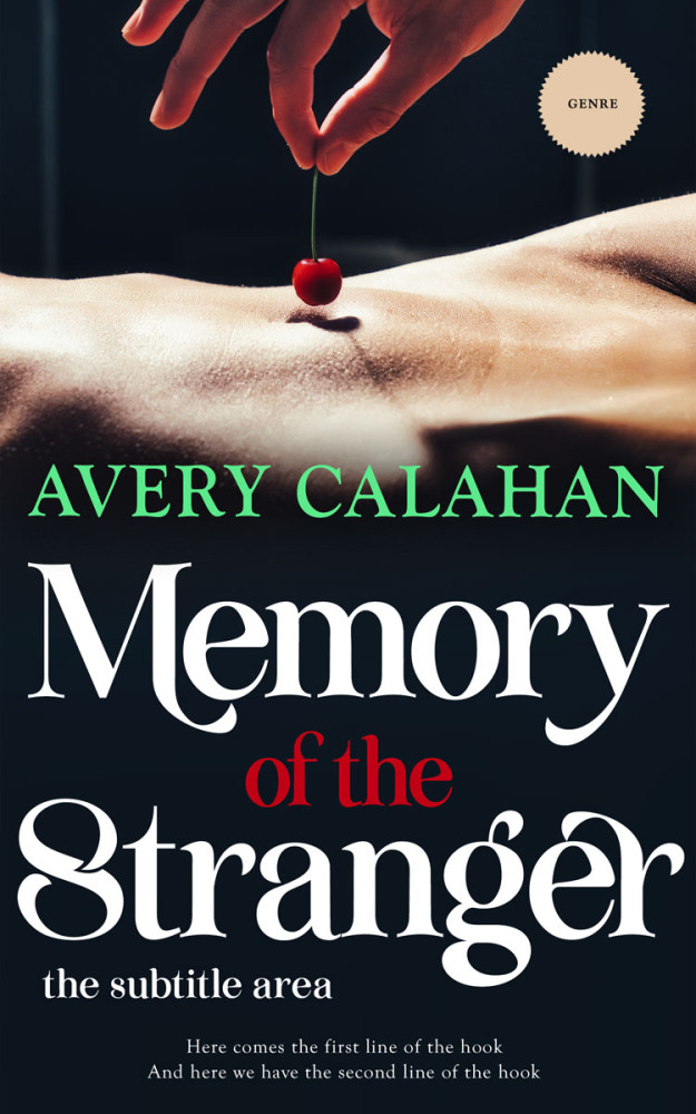 Front view of Akaroa #13674 - Premade Erotica Book Cover