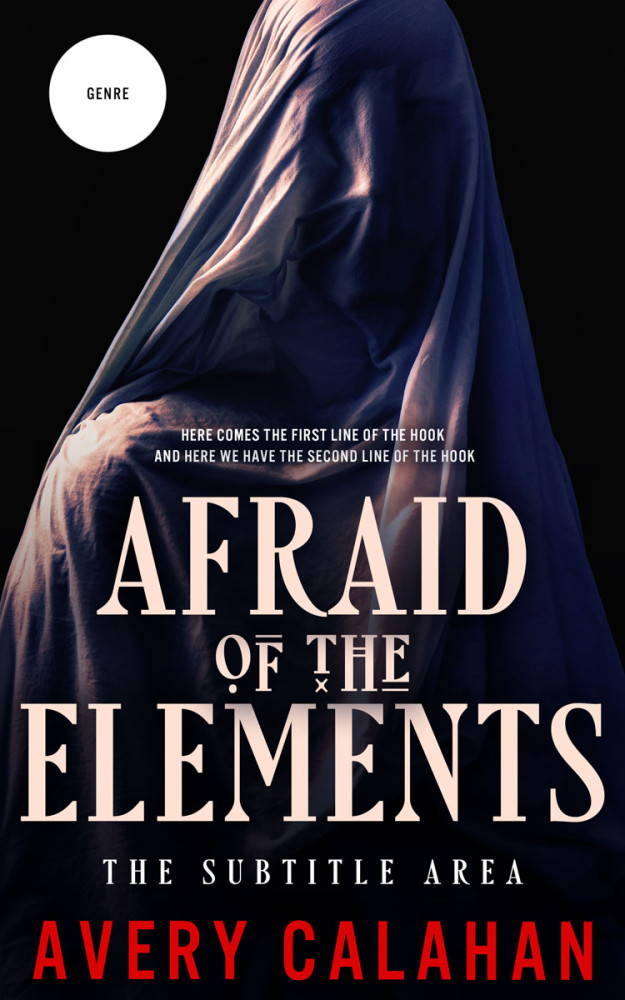 Front view of Rose Fog #13719 - Premade Horror Book Cover