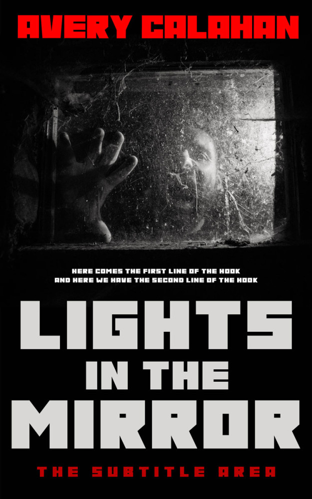 Front view of Cod Gray #13735 - Premade Mystery & Thriller & Suspense Book Cover