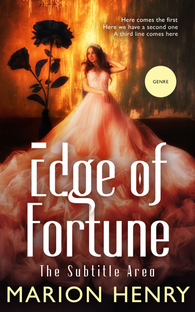 Front view of Cedar #13795 - Premade Fantasy Book Cover