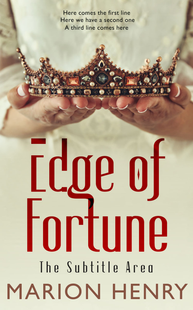 Front view of Tana #13797 - Premade Historical Book Cover